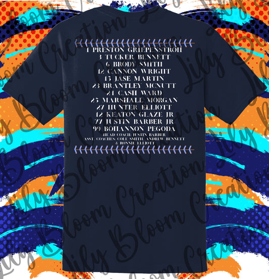 G3 Baseball T-Shirt Men & Boys