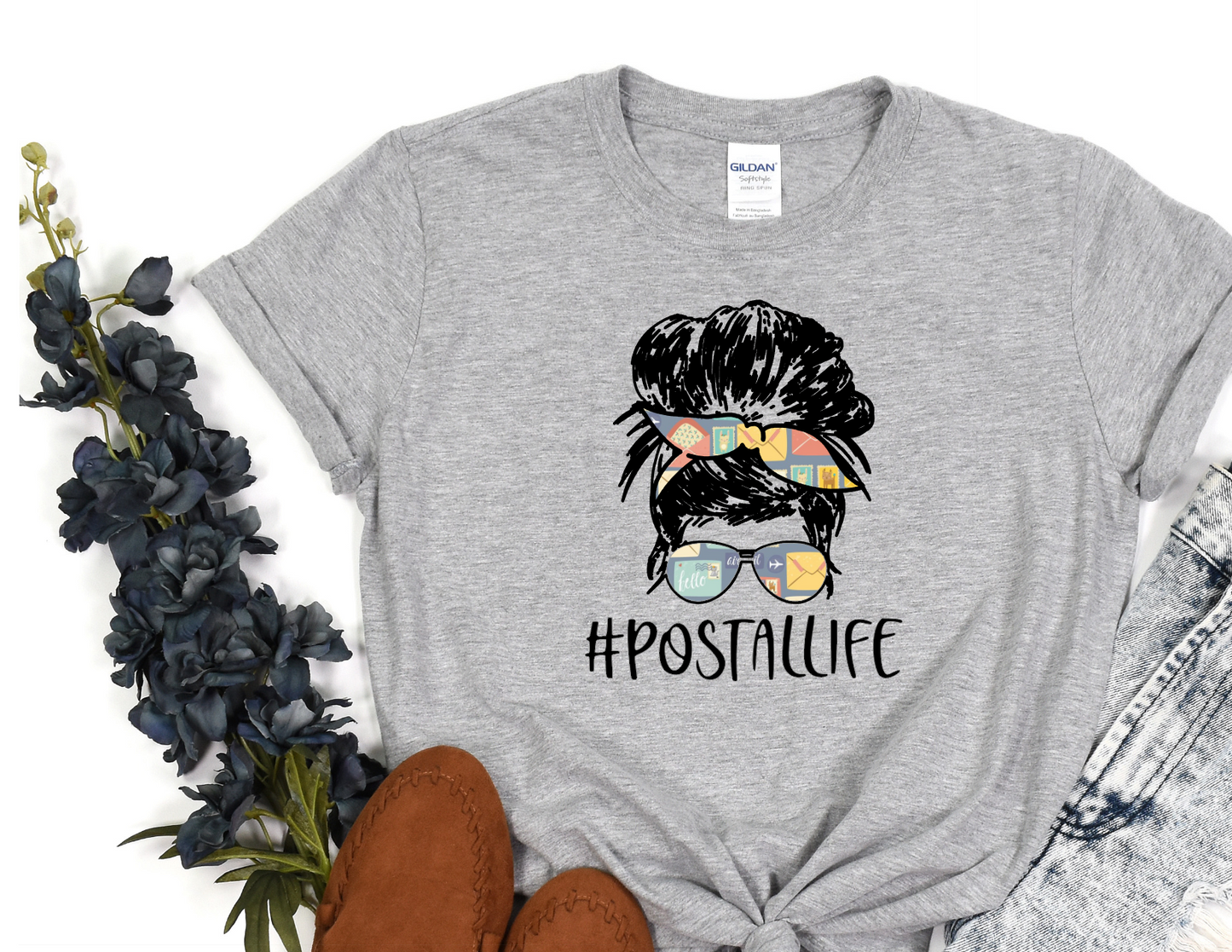 Postal Life Messy Bun