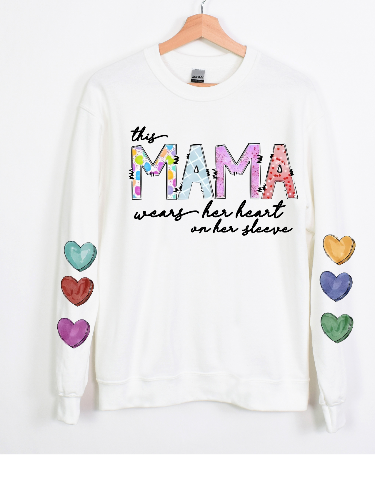 This Mama Wears Her Heart on Her Sleeve